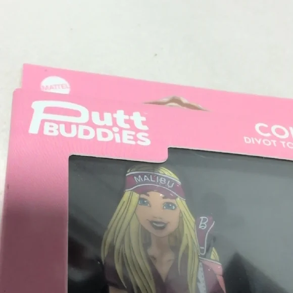 Barbie Putt Buddies Club Pro Barbie Divot Tools & Ball Markers - Picture 2 of 6